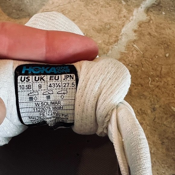 Hoka Solimar running shoe, 10.5, great condition - Picture 8 of 9
